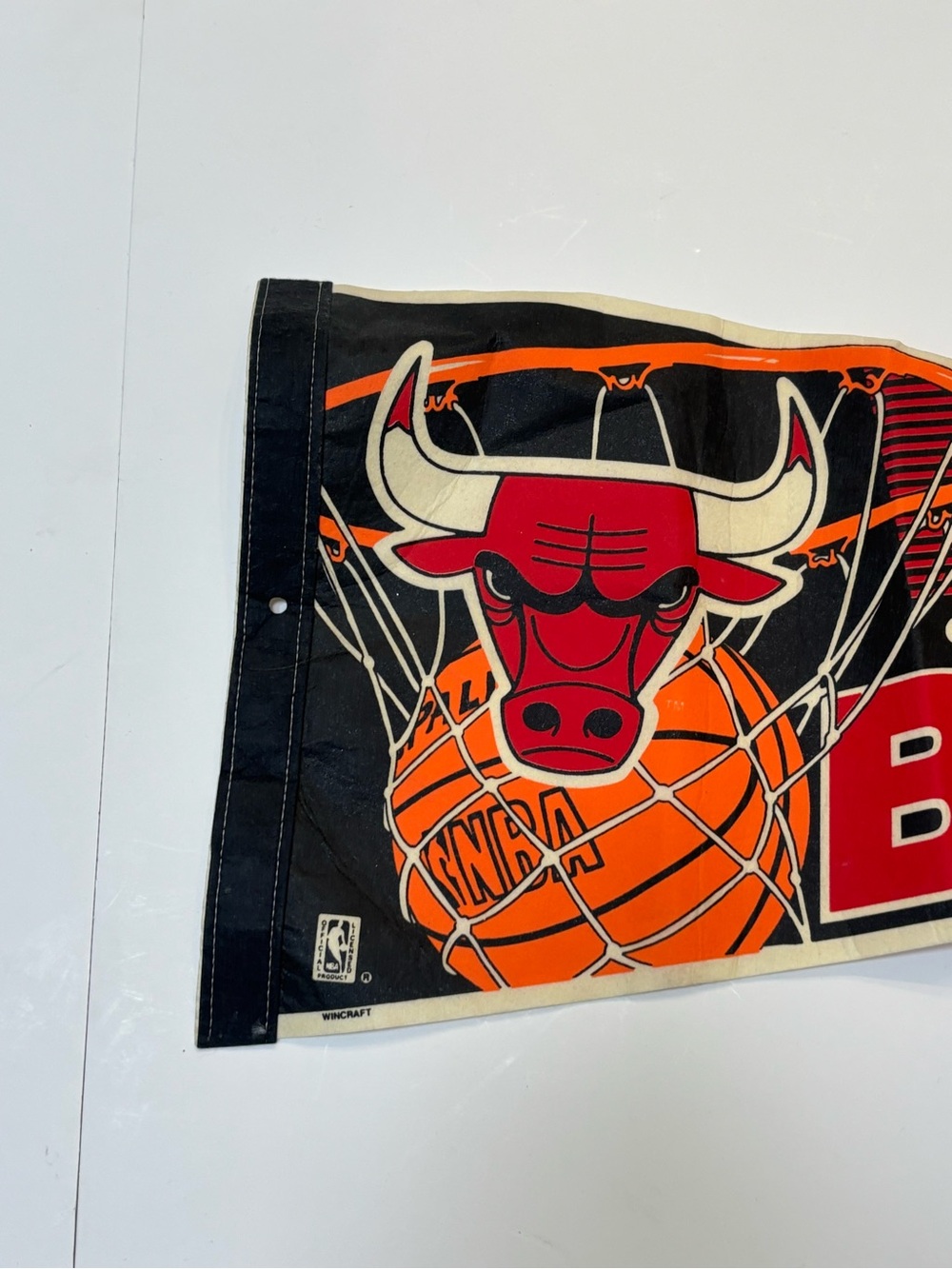 Wincraft Black & Red Chicago Bulls Pennant - Picture 5 of 10
